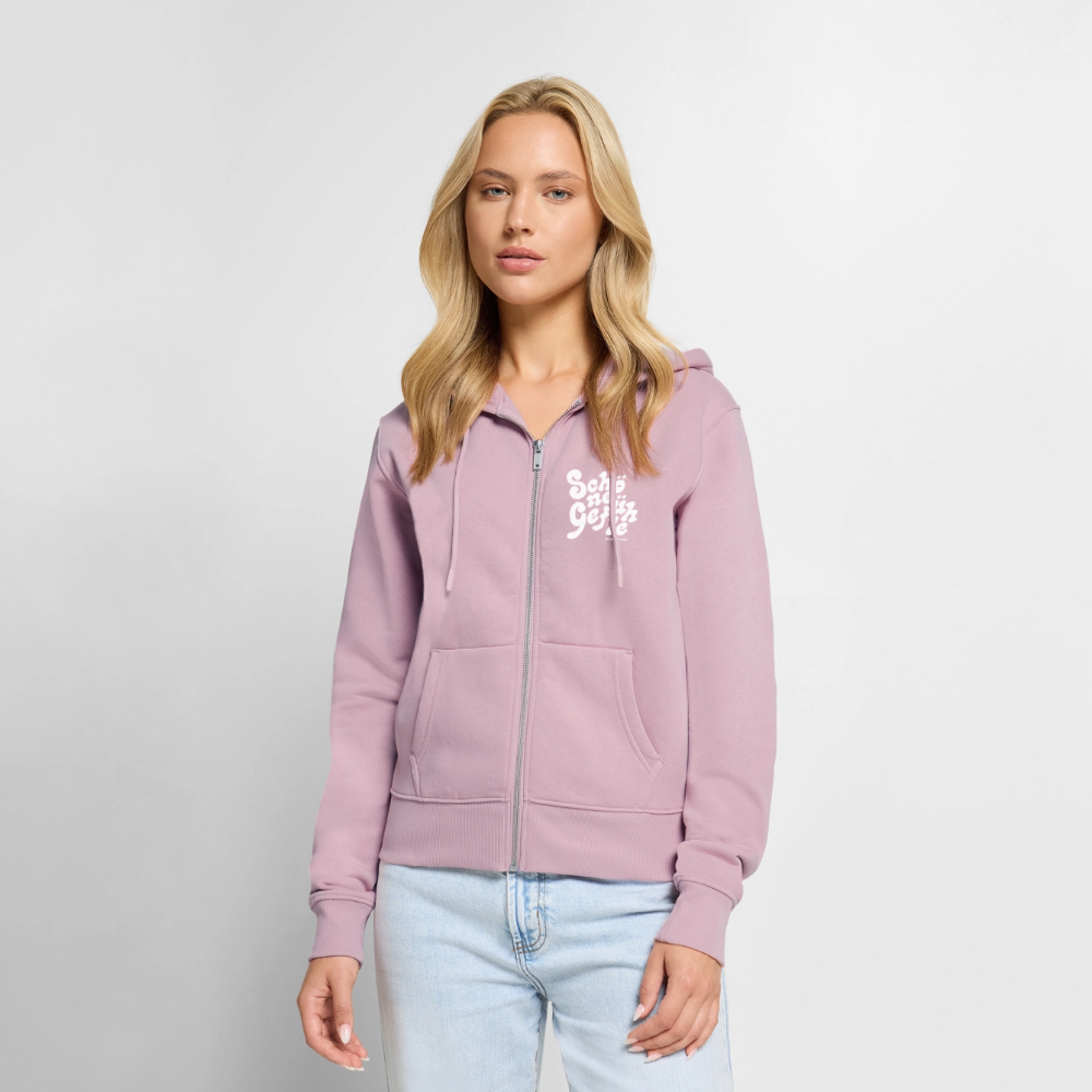 Schöner Hoodie Zipper - dusky pink