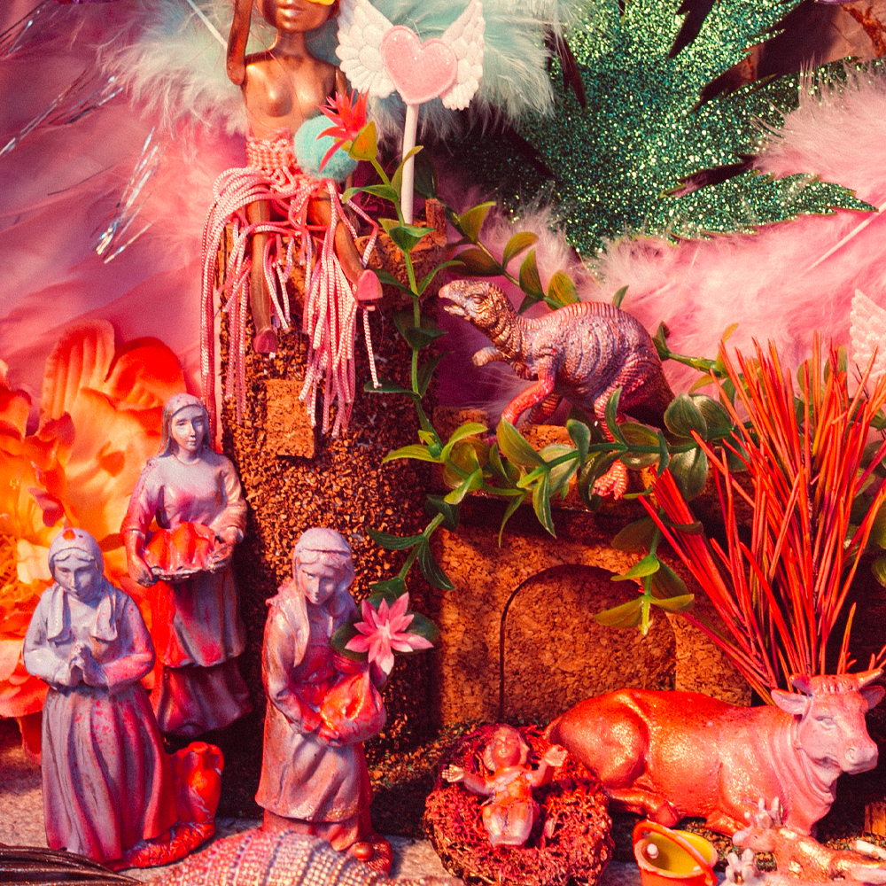 "Disco Krippe" Fine Art Print A3