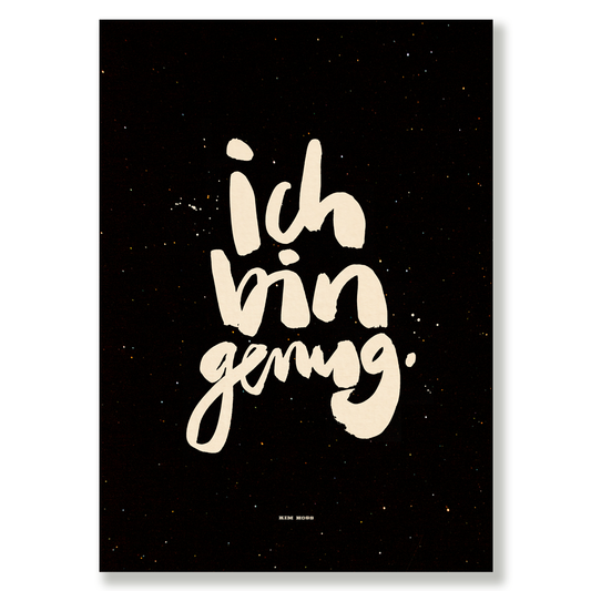 "GENUG" A4 Print