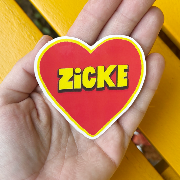 Zicke STICKER