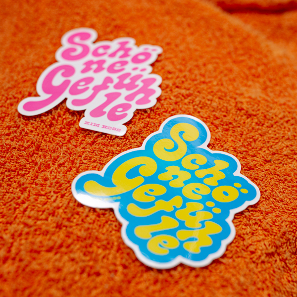 Schöne Gefühle -pink- STICKER