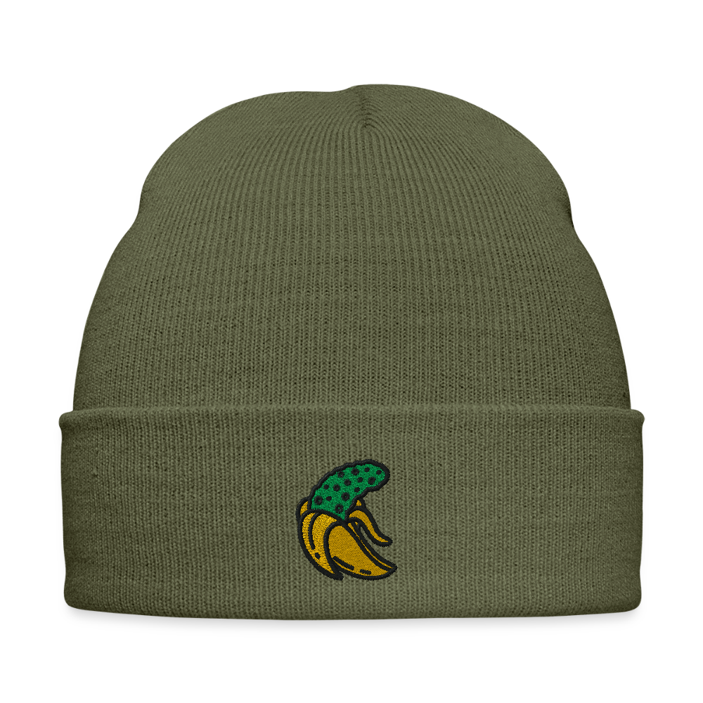 Winter Hat - olive green