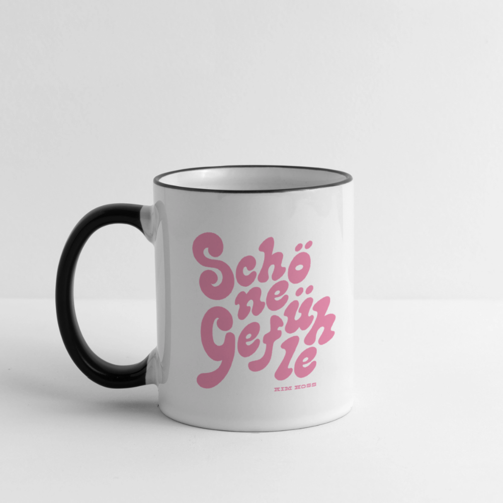 Schöne Gefühle Tasse - white/black