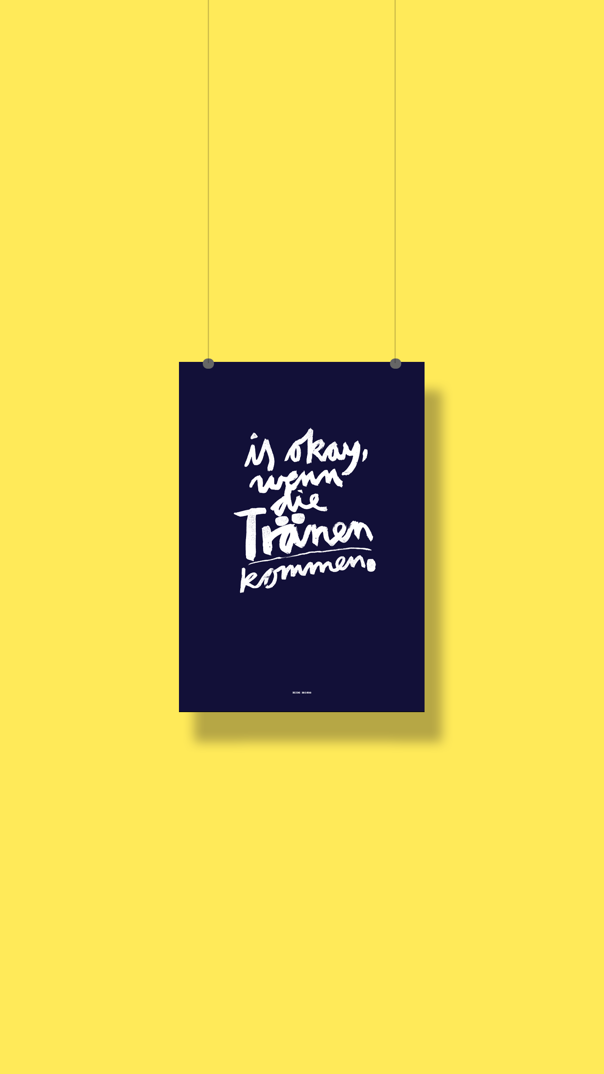 "Tränen" A4 Print