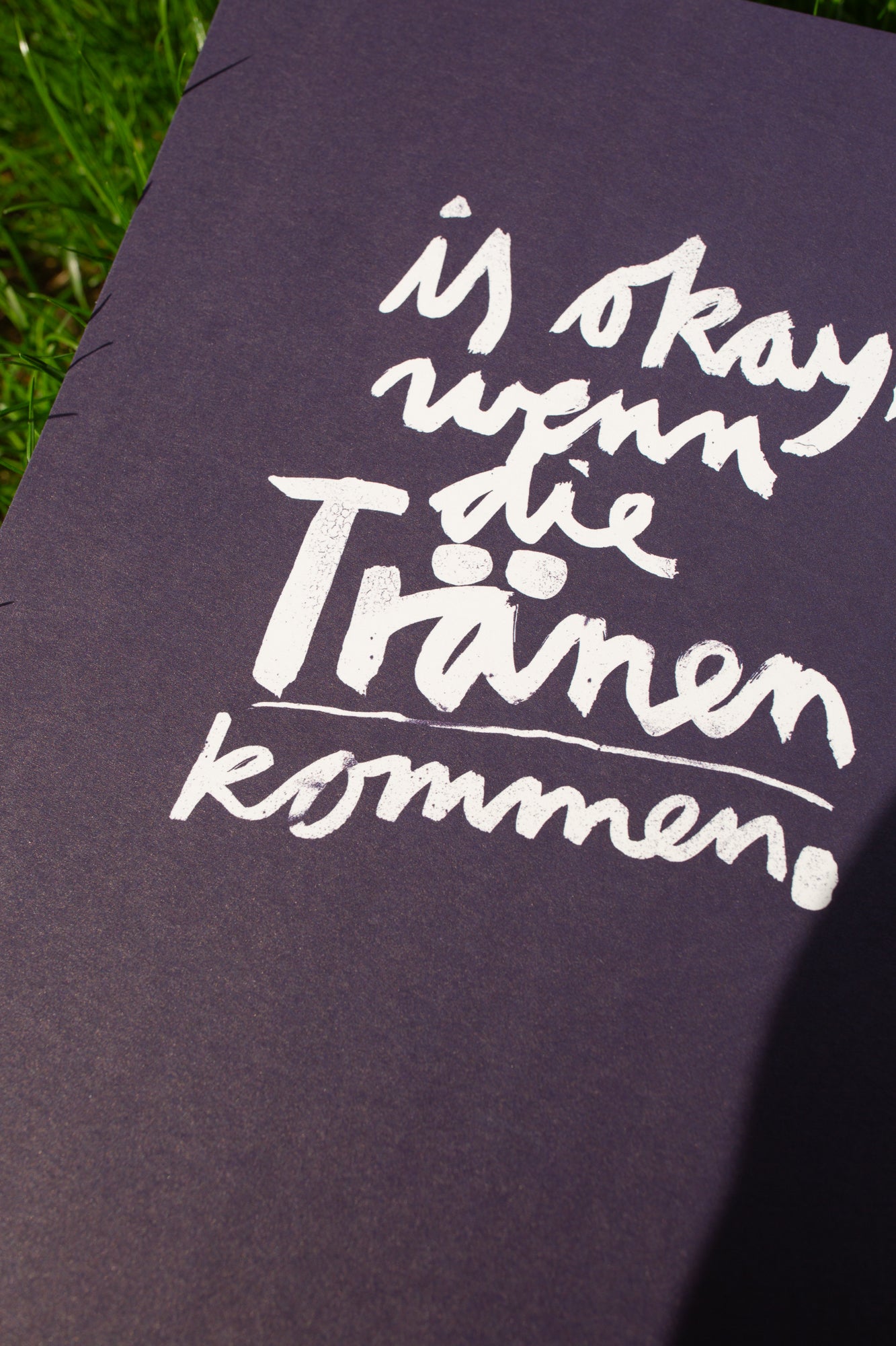 "Tränen" A4 Print