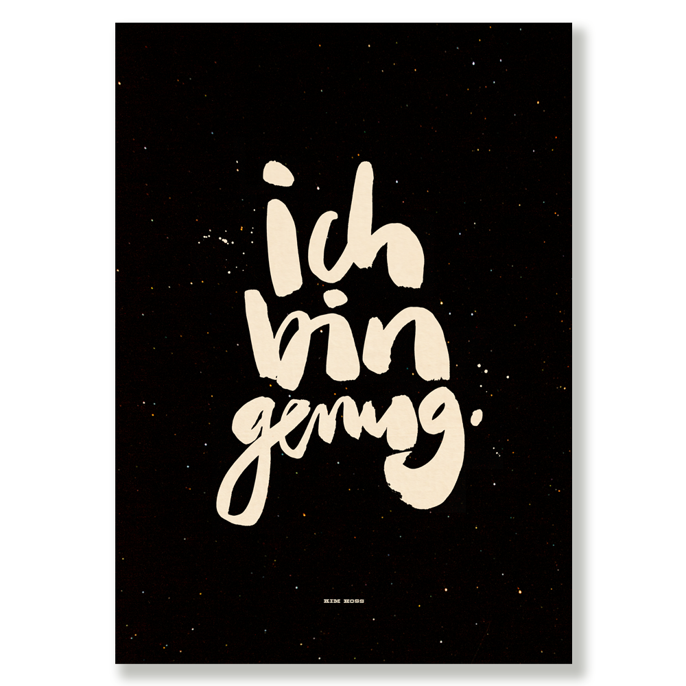 "GENUG" A4 Print