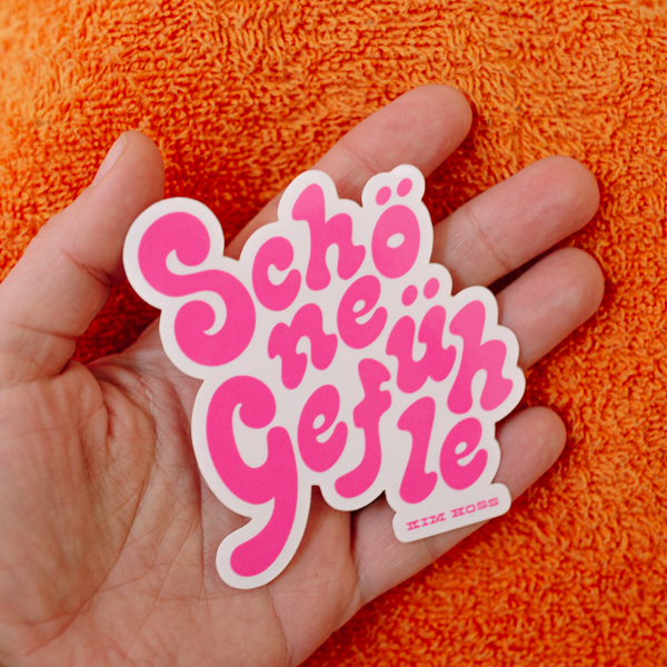 Schöne Gefühle -pink- STICKER