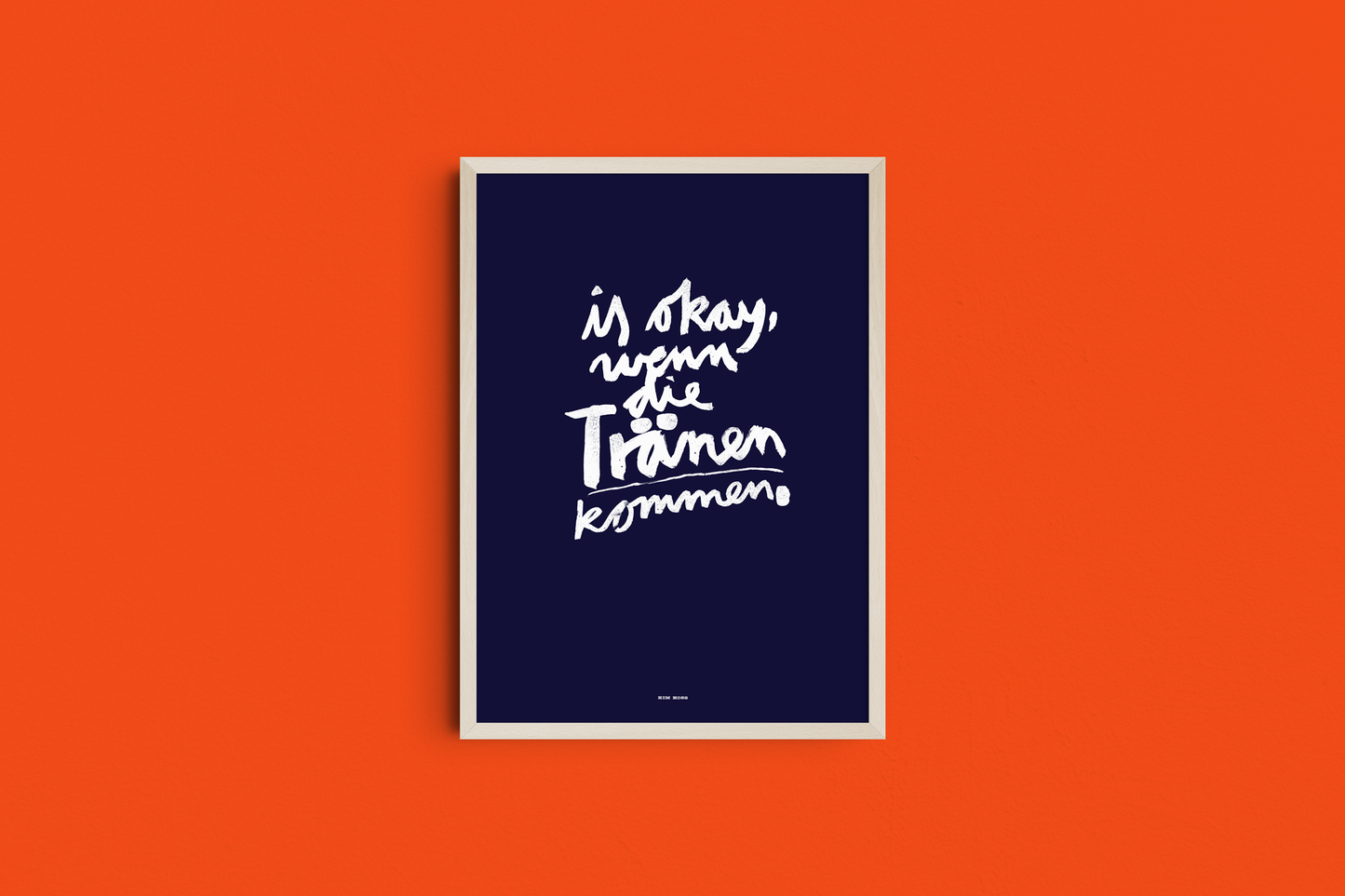 "Tränen" A4 Print