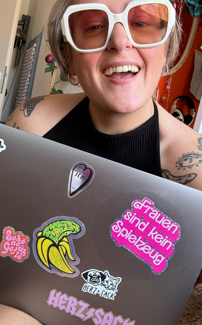 Frauen STICKER