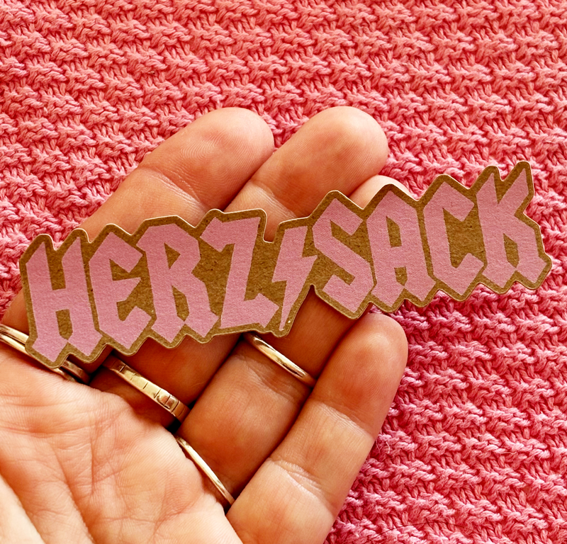 Herz + Sack STICKER